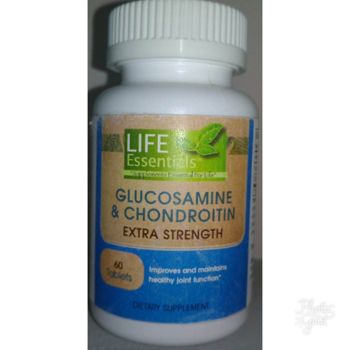 GLUCOSAMINE AND CHONDROITIN EXTRA STRENGTH Life Essentials